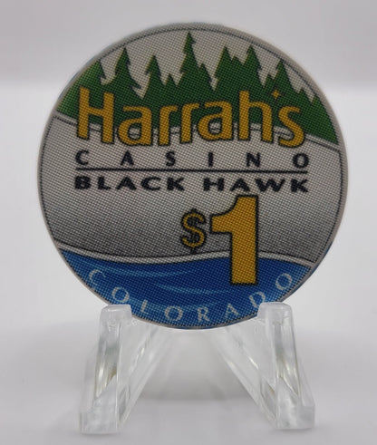 Harrah's Casino Blackhawk Colorado 1993 $1 Chip