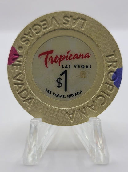 Tropicana Hotel Casino Las Vegas Nevada 2013 $1 Chip D1198