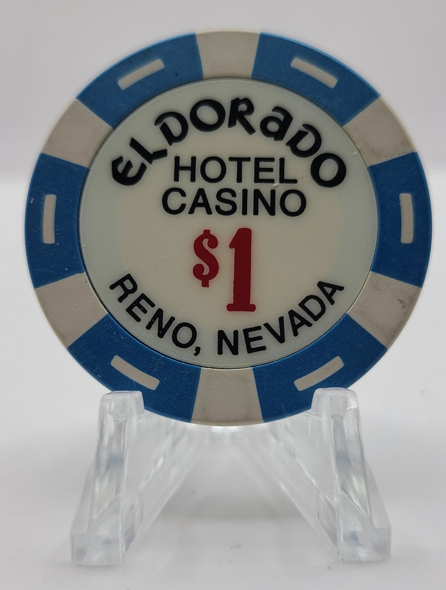 Eldorado Hotel Casino Reno Nevada 2001 $1 Chip V8413