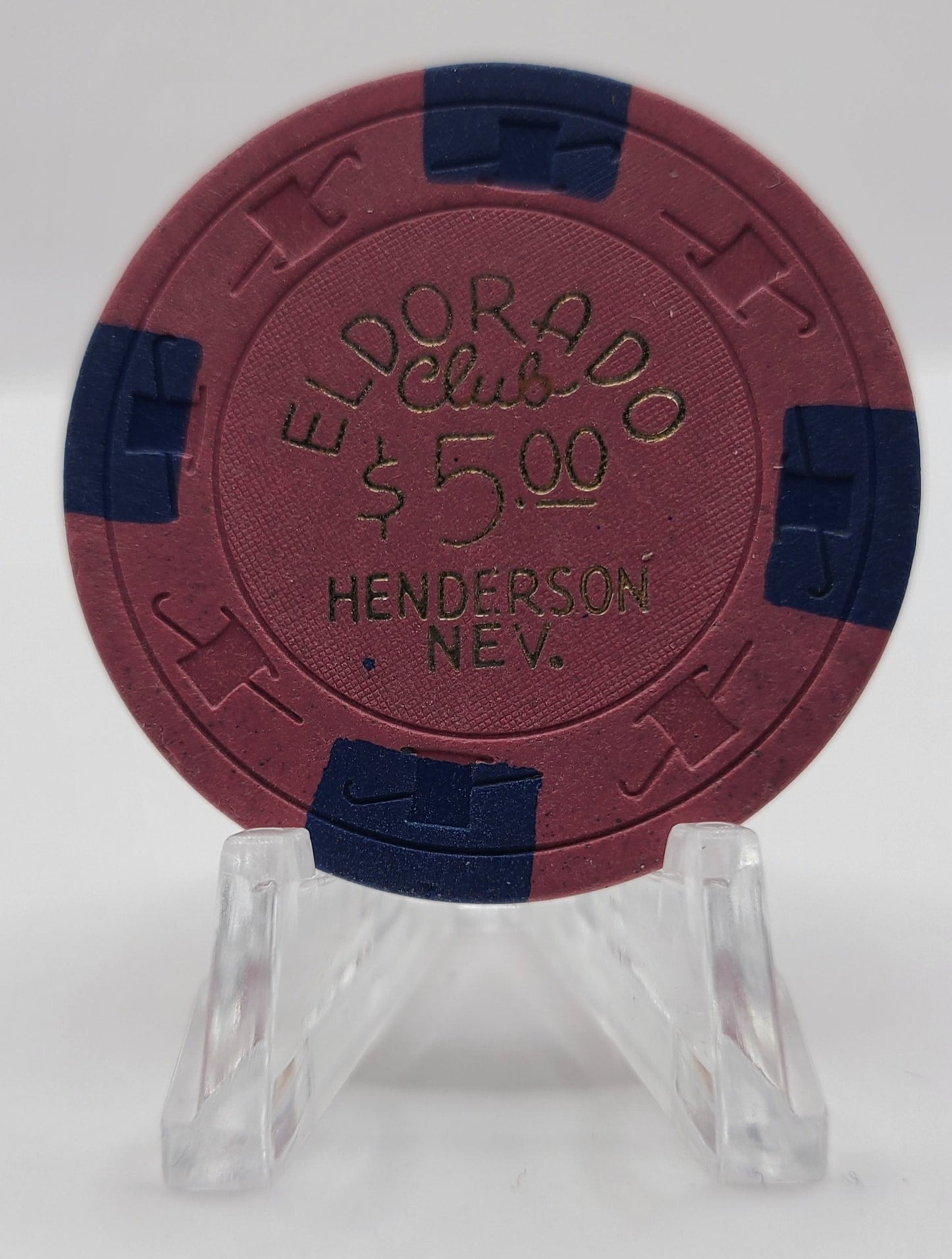 Eldorado Casino Henderson Nevada 1962 $5 Chip N3808