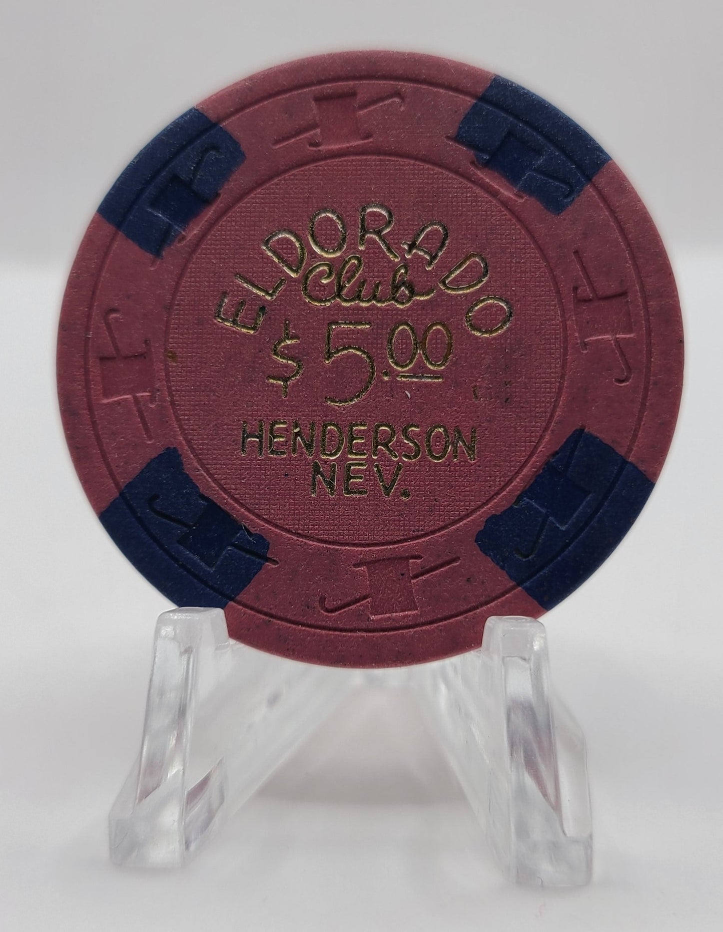 Eldorado Casino Henderson Nevada 1962 $5 Chip N3808