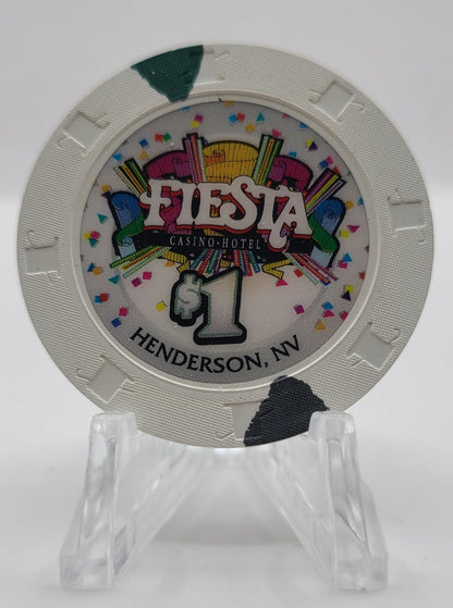 Fiesta Hotel Casino Henderson Nevada 2001 $1 Chip V8426