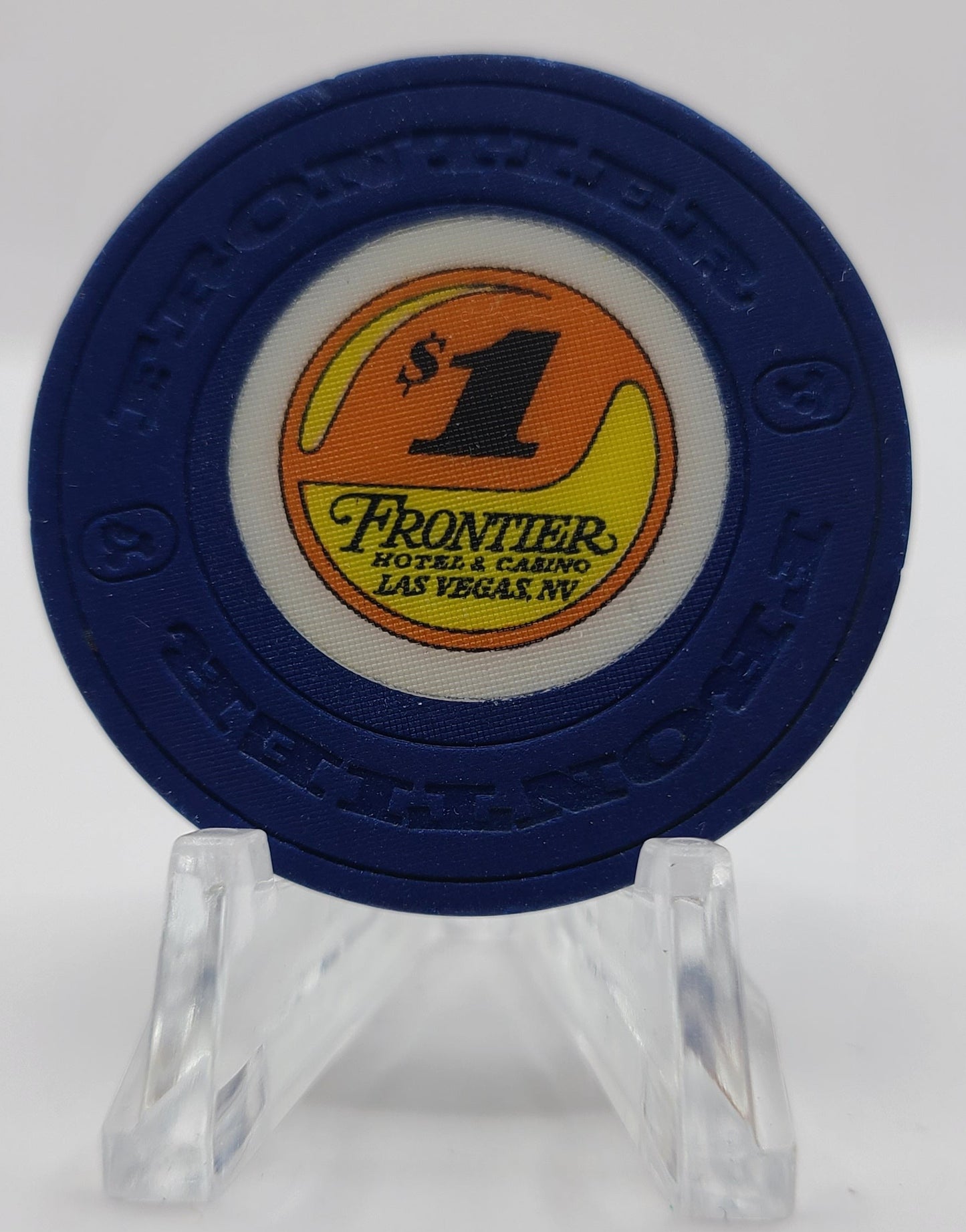 Frontier Hotel Casino Las Vegas Nevada 1992 $1 Chip N1687