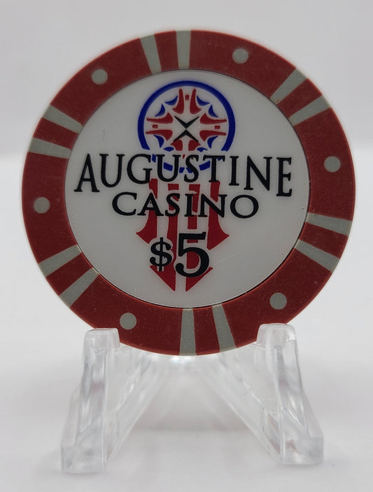 Augustine Casino Coachella California $5 Chip