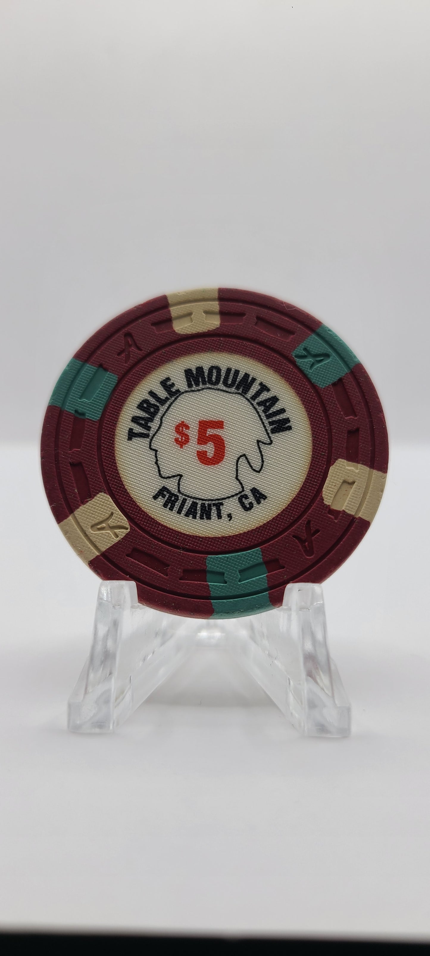 Table Mountain Casino Friant California $5 Chip