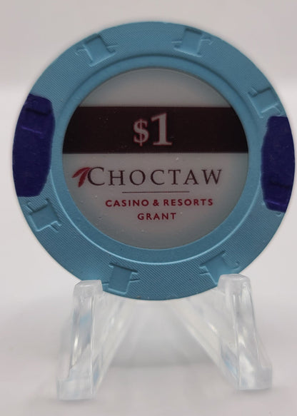 Choctaw Casino & Resort Grant Oklahoma $1 Chip