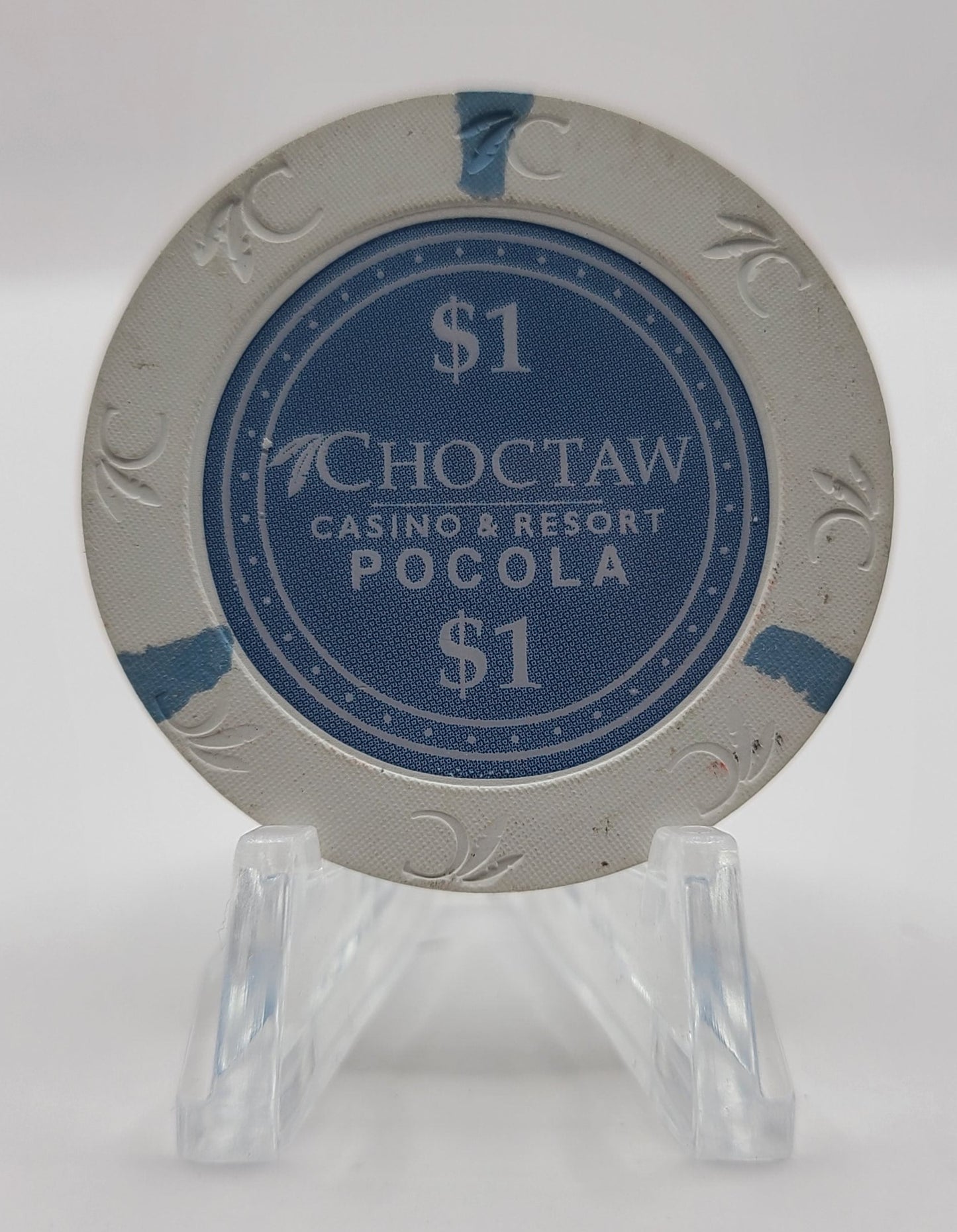 Choctaw Casino & Resort Pocola Oklahoma $1 Casino Chip