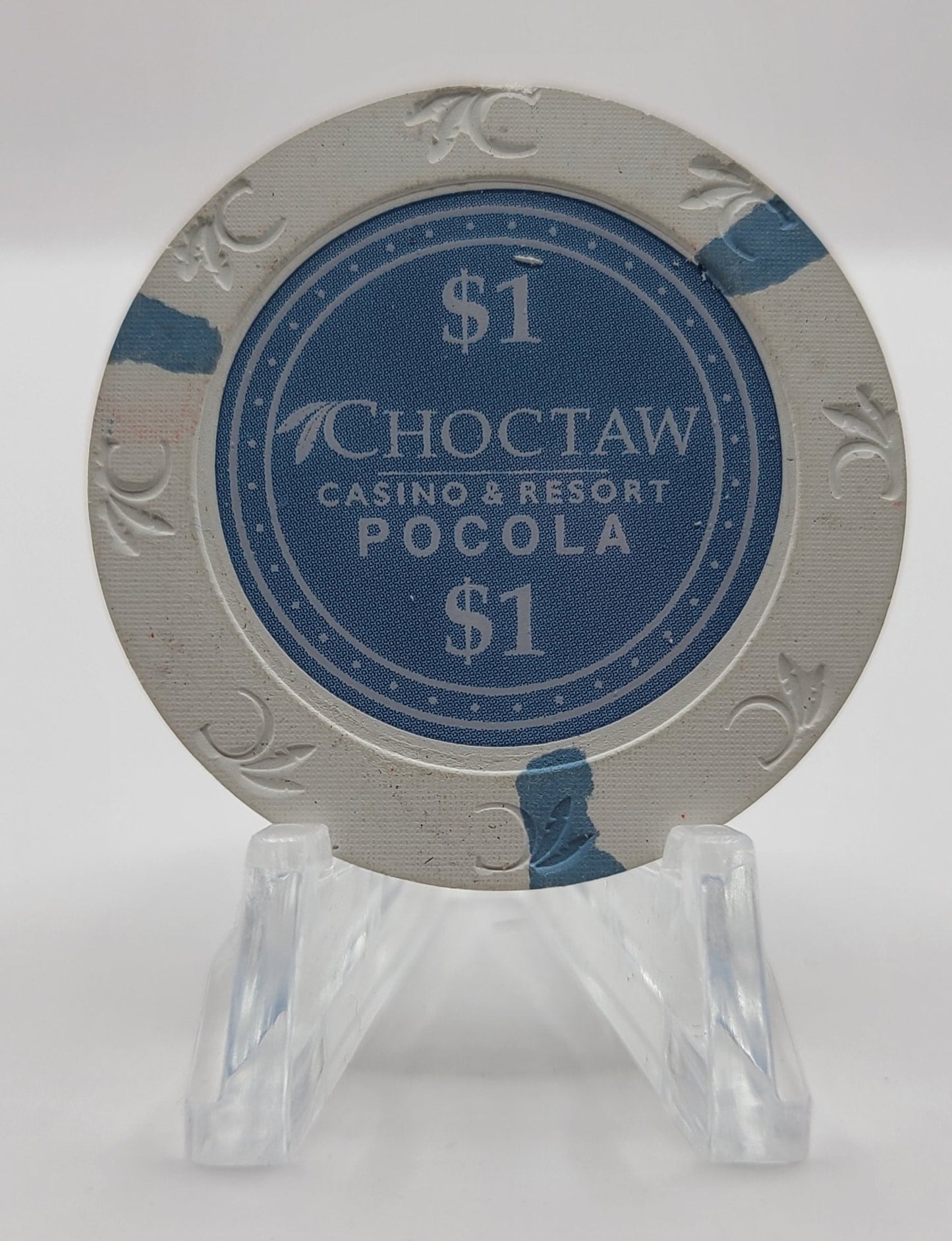 Choctaw Casino & Resort Pocola Oklahoma $1 Casino Chip