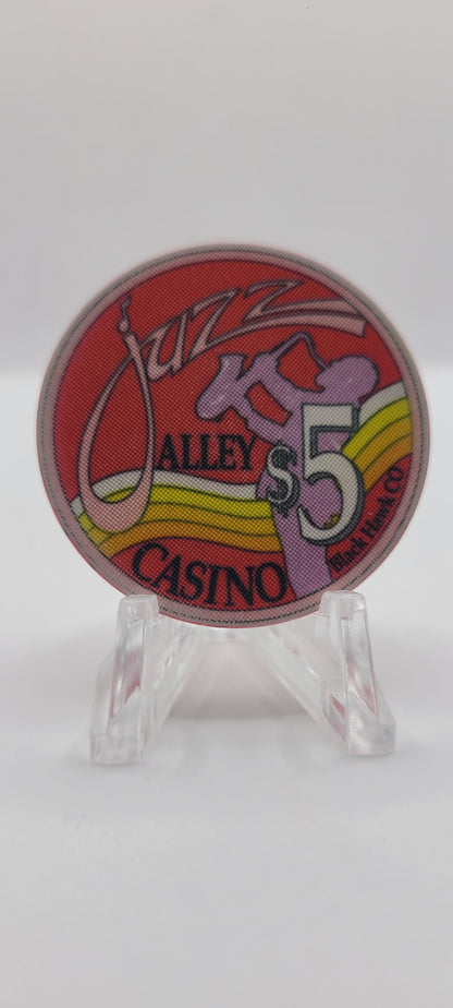 Jazz Alley Black Hawk Colorado $5 Chip