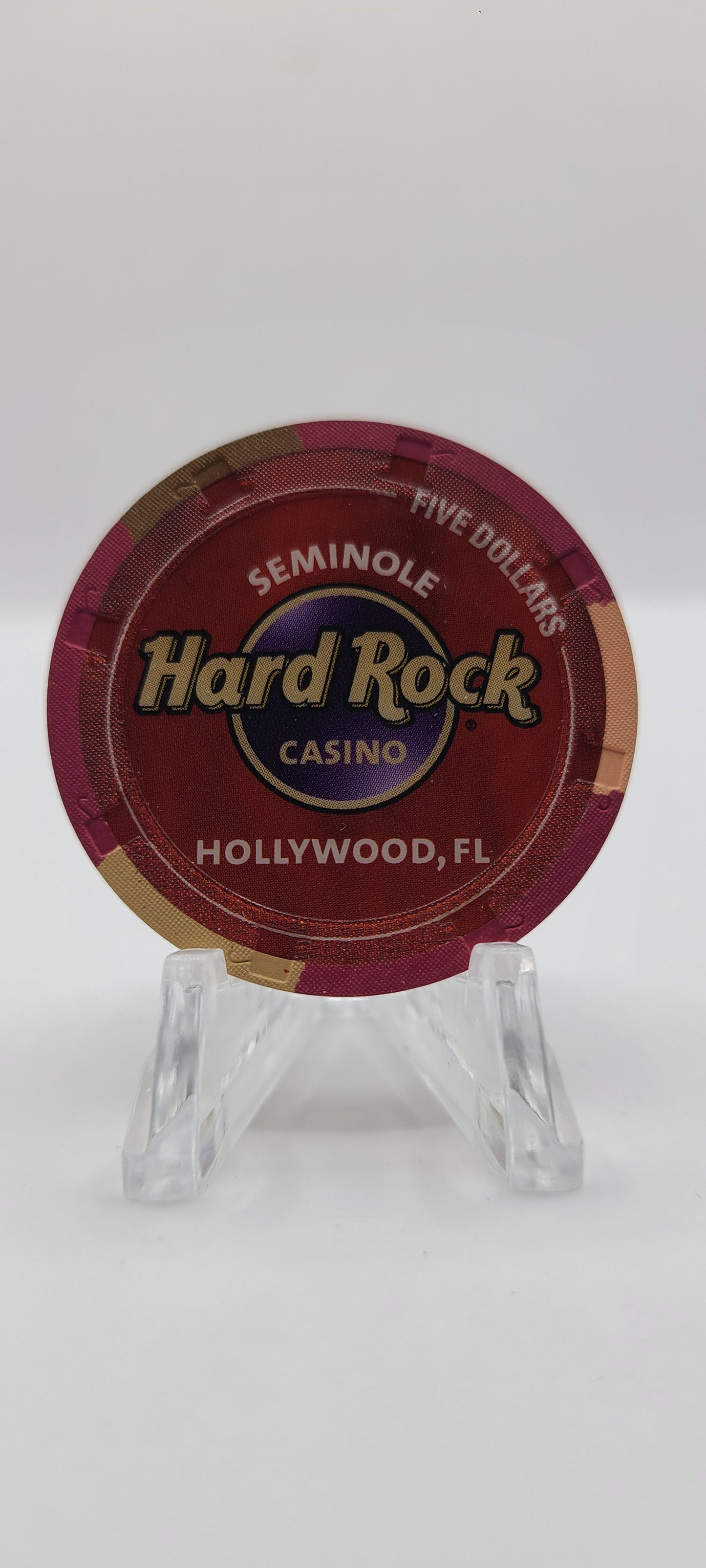 Seminole Hard Rock Casino-Hollywood Florida $5 Chip