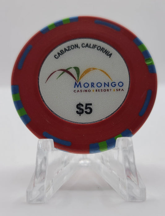 Morongo Casino Cabazon California $5 Chip