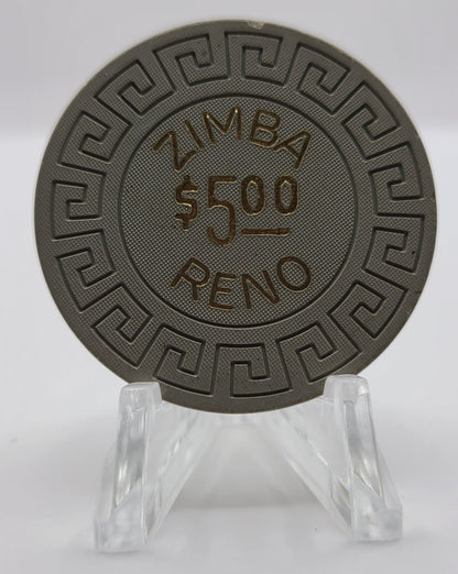 Zimba's Reno Nevada 1969 $5 Chip N5730