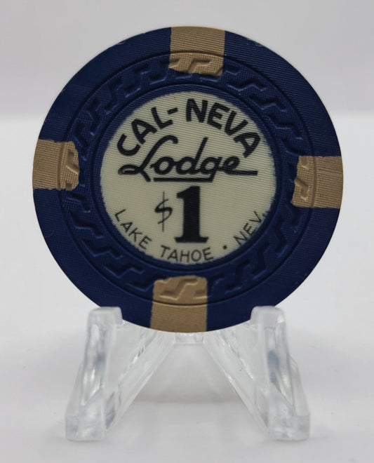 Cal-Neva Lodge Lake Tahoe Nevada 1958 $1 Chip N6571