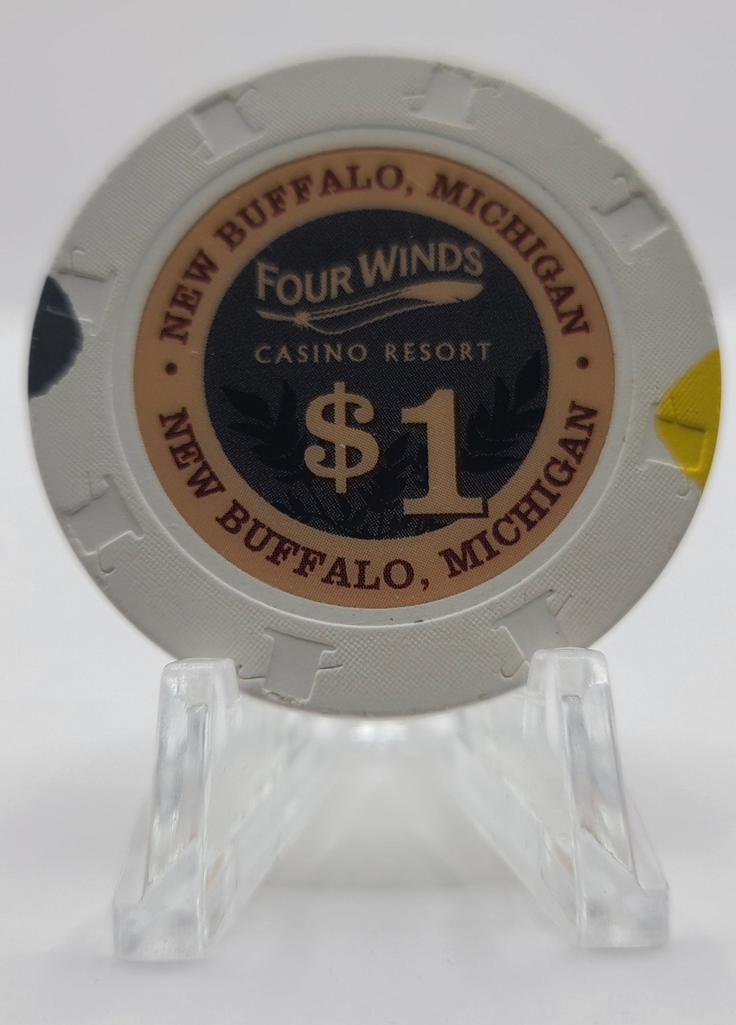 Four Winds Casino New Buffalo Michigan $1 Chip