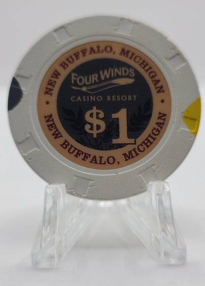 Four Winds Casino New Buffalo Michigan $1 Chip