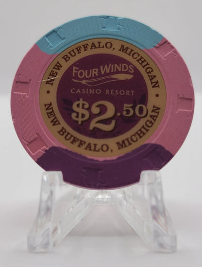 Four Winds Casino New Buffalo MI, $2.50 Chip