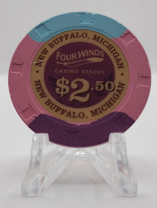 Four Winds Casino New Buffalo MI, $2.50 Chip