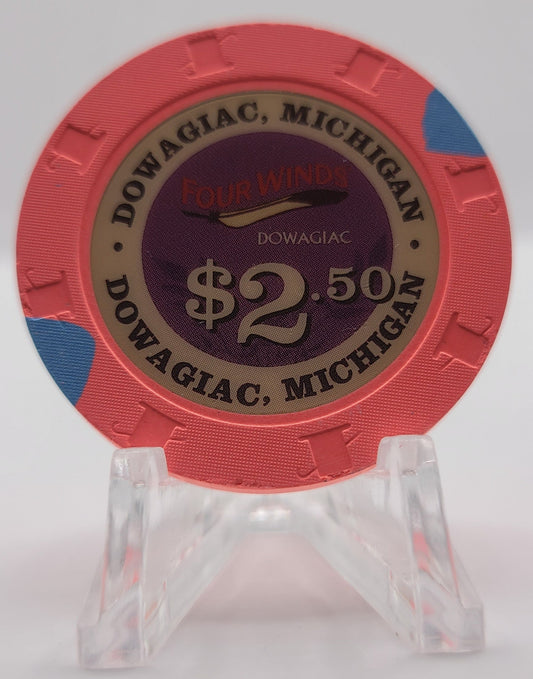 Four Winds Casino "Dowagiac" MI 2013 $2.50 Chip