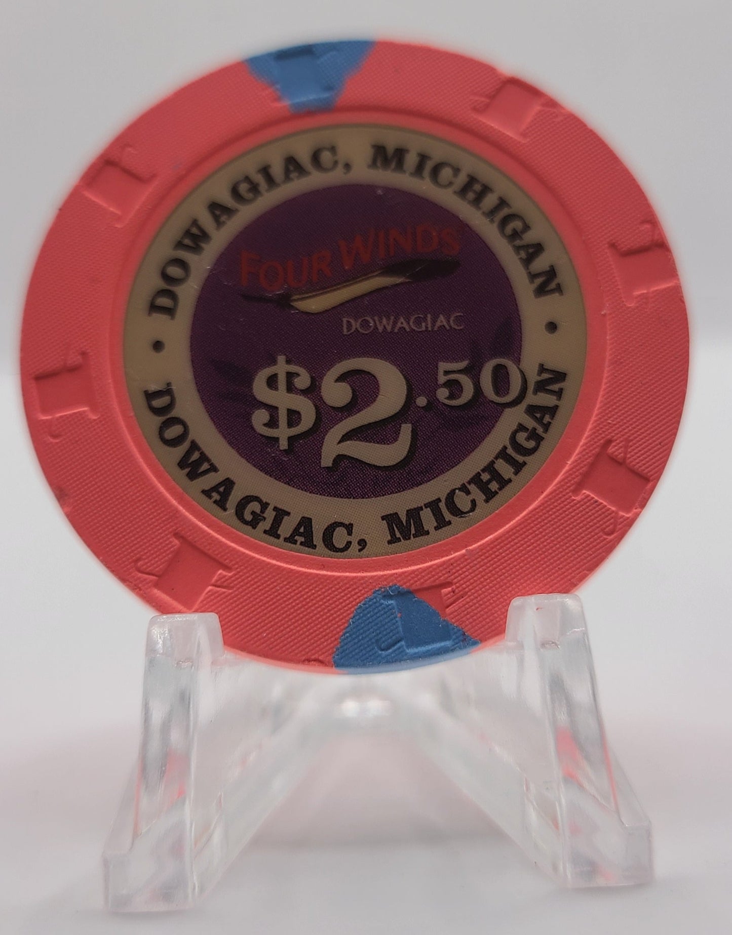 Four Winds Casino "Dowagiac" MI 2013 $2.50 Chip