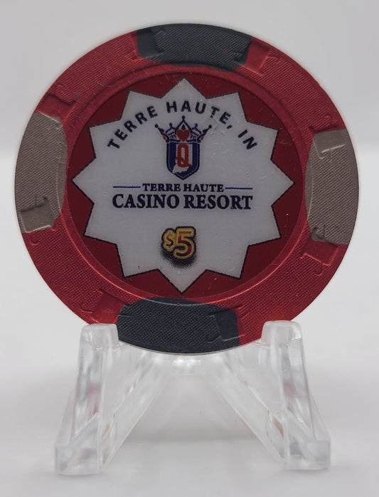 Terre Haute Casino Terre Haute Indiana 2024 $5 Chip