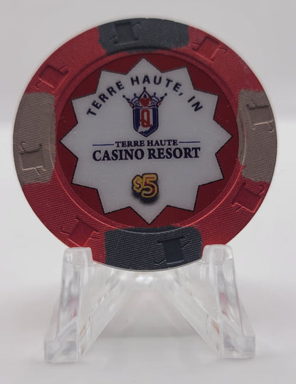 Terre Haute Casino Terre Haute Indiana 2024 $5 Chip