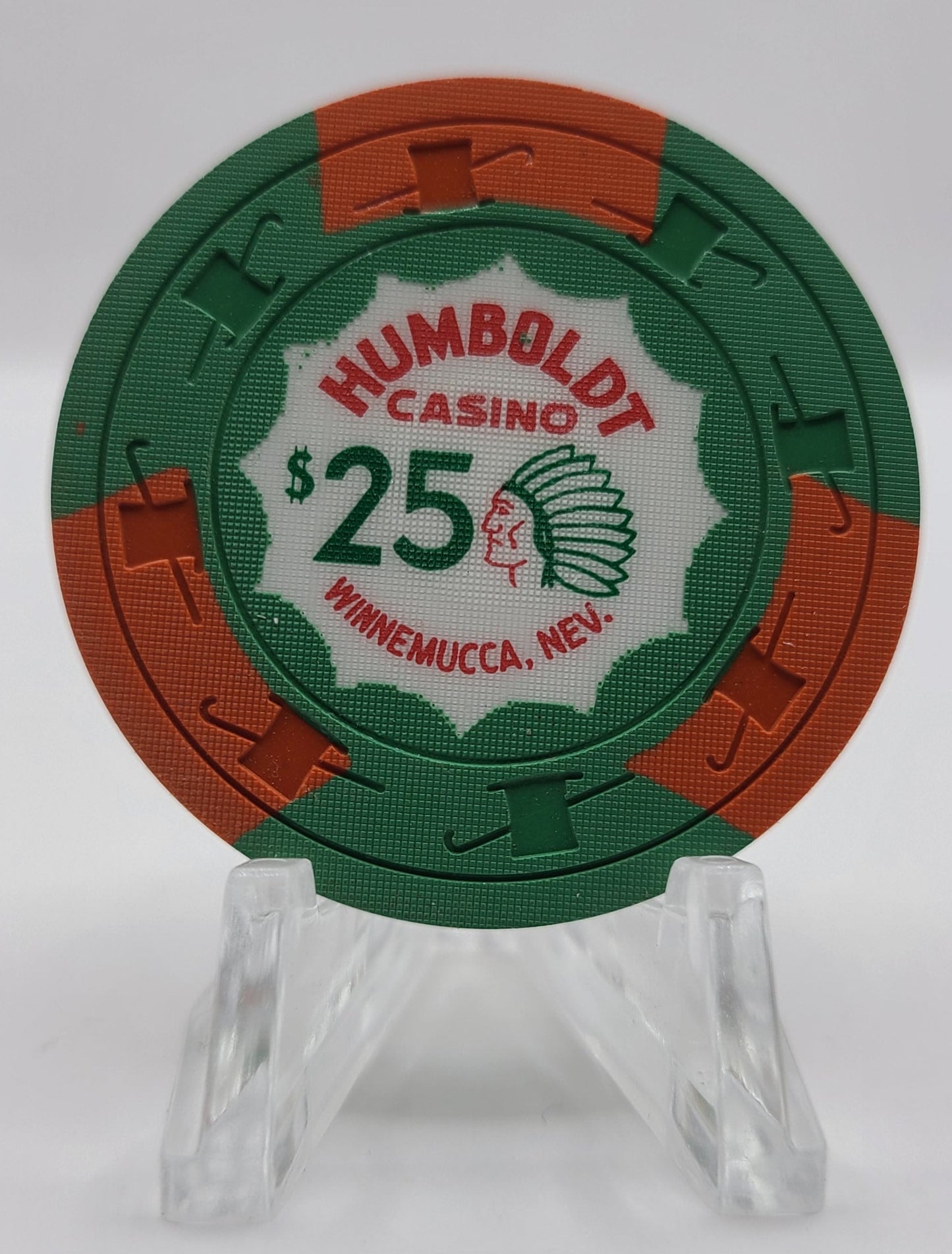 Humboldt Casino Winnemucca Nevada 1958 $25 Chip N3238