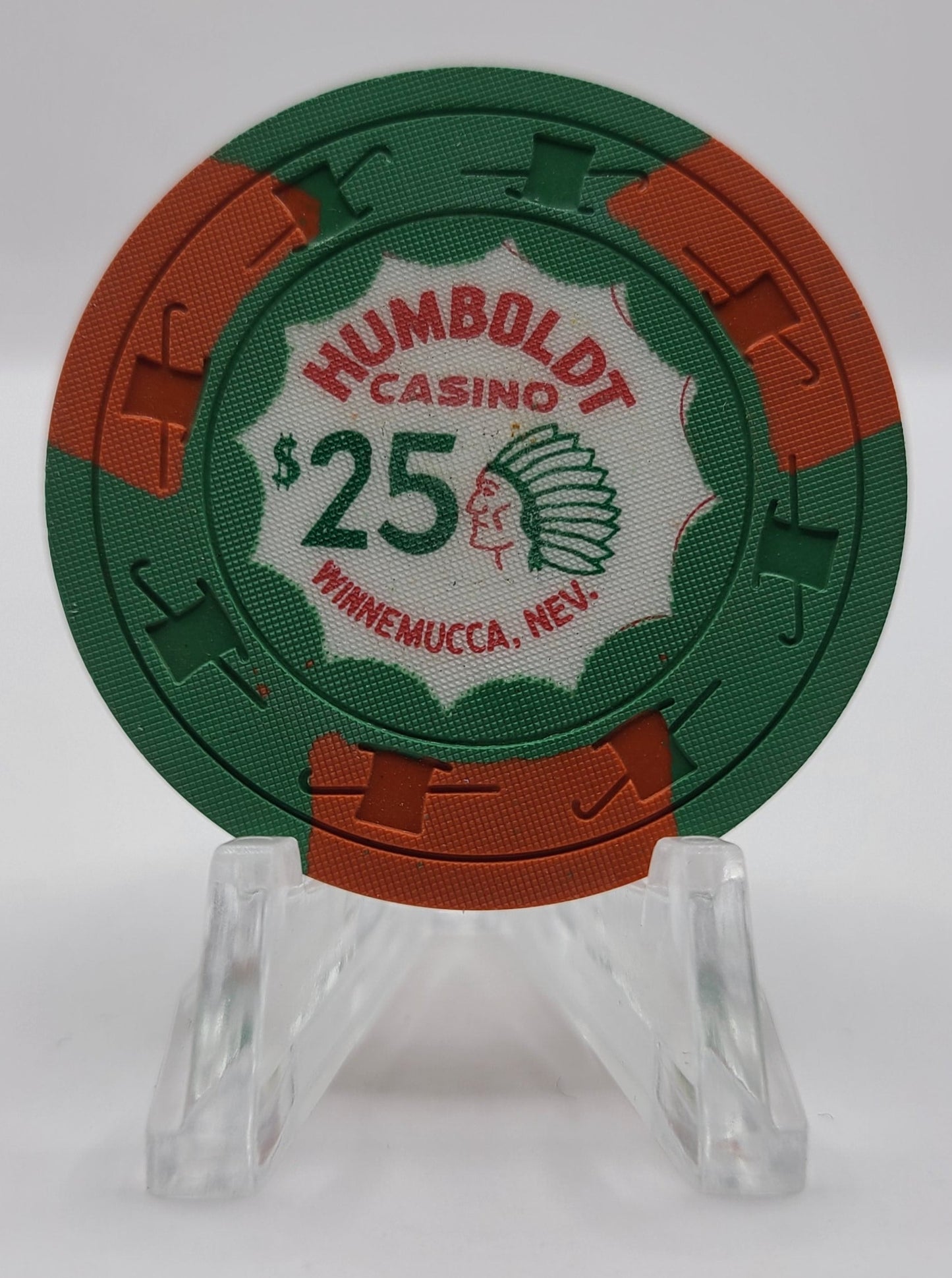 Humboldt Casino Winnemucca Nevada 1958 $25 Chip N3238