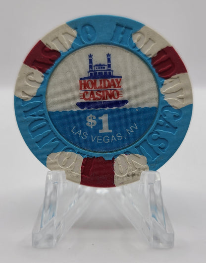 Holiday Casino Las Vegas Nevada 1991 $1 Chip N6138