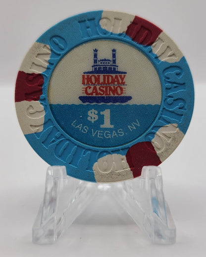 Holiday Casino Las Vegas Nevada 1991 $1 Chip N6138