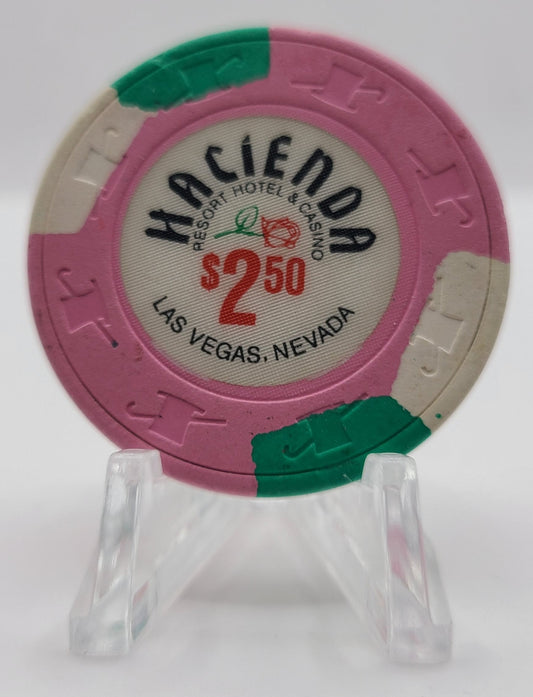 Hacienda Casino Las Vegas Nevada 1988 $2.50 Chip N1742