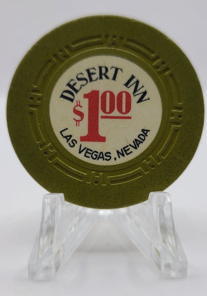 Desert Inn Hotel Casino Las Vegas Nevada 1970 $1 Chip N1488