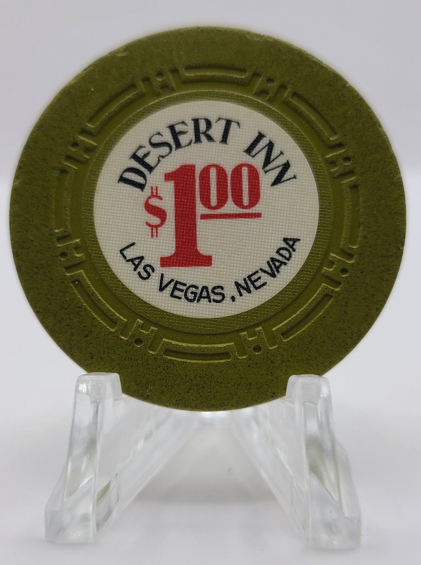 Desert Inn Hotel Casino Las Vegas Nevada 1970 $1 Chip N1488