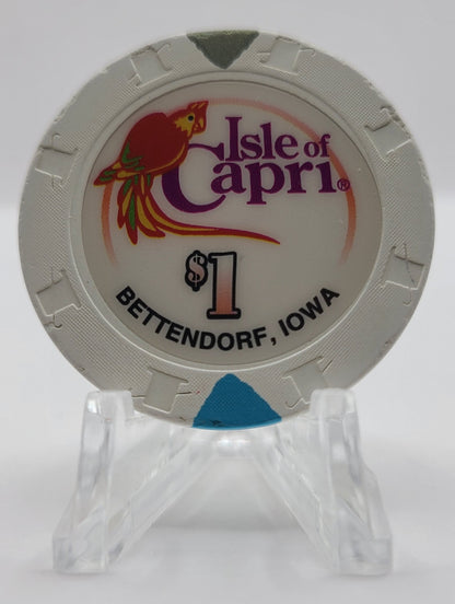 Isle of  Capri Bettendorf Iowa 2008 $1 Chip (circulated)