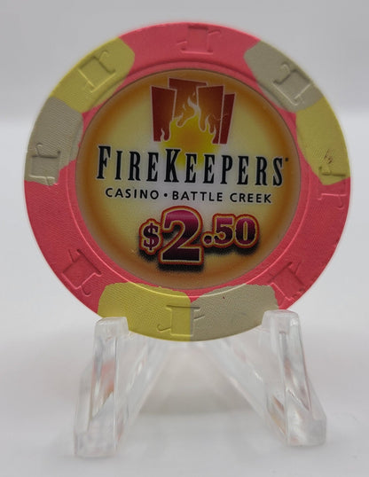 Firekeepers Casino Battle Creek Michigan 2009 $2.50 Chip