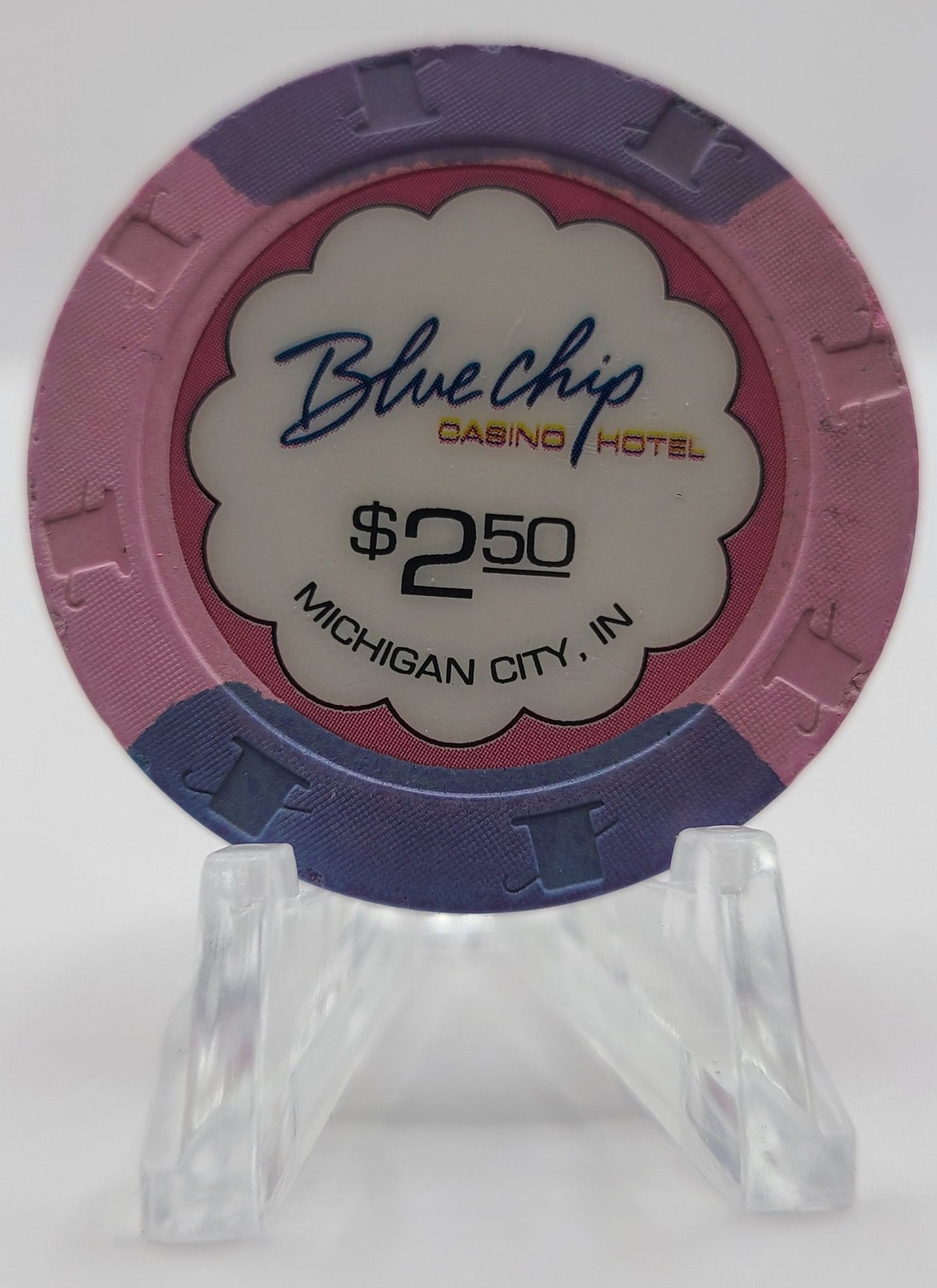 Blue Chip Casino Michigan City Indiana $2.50 Chip