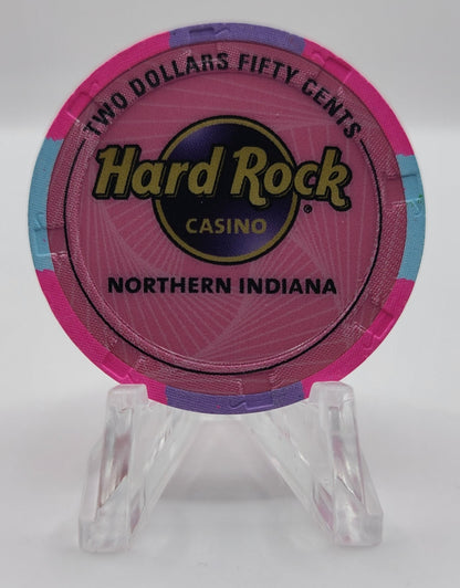 Hard Rock Northern Indiana Casino Gary Indiana 2021 $2.50 Chip