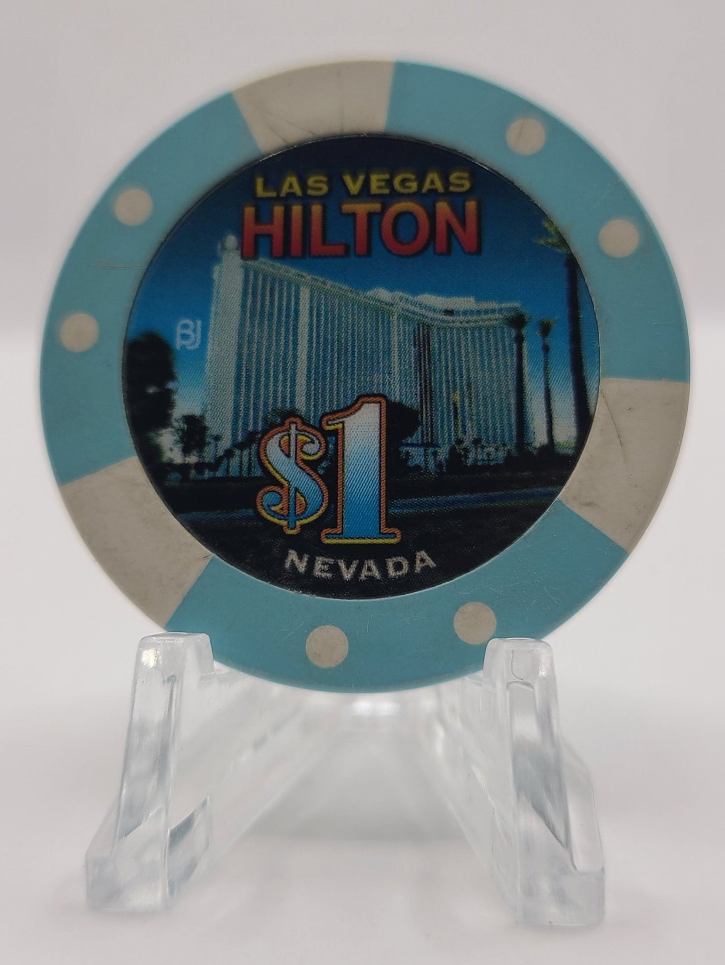 Hilton "Las Vegas" Las Vegas Nevada 2005 $1 Chip E4184