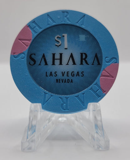 Sahara (Formerly the SLS) Las Vegas Nevada 2019 $1 Chip D2907 "UNCIRCULATED"