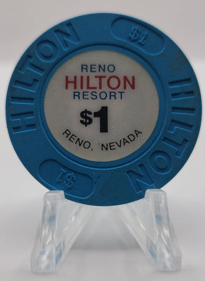 Hilton Resort Reno Nevada 1992 $1 Chip N6787