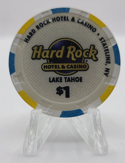 Hard Rock Hotel Casino Lake Tahoe Nevada 2015 $1 Chip D1749