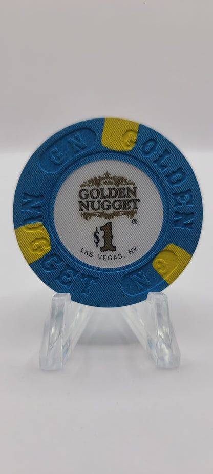 Golden Nugget Casino Las Vegas Nevada 1996 $1 Chip N4530.1