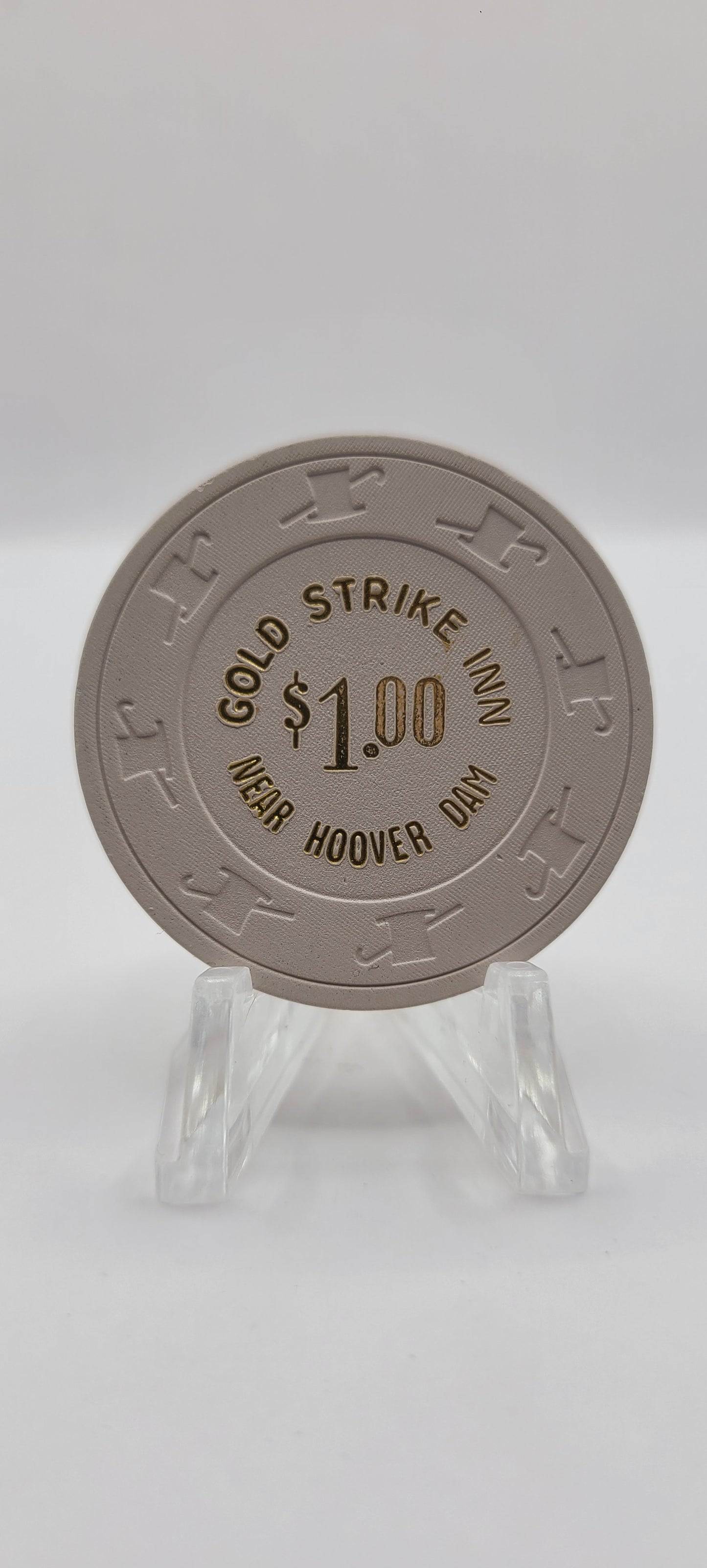 Gold Strike Inn Boulder City Nevada 1963 $1 Chip N2919