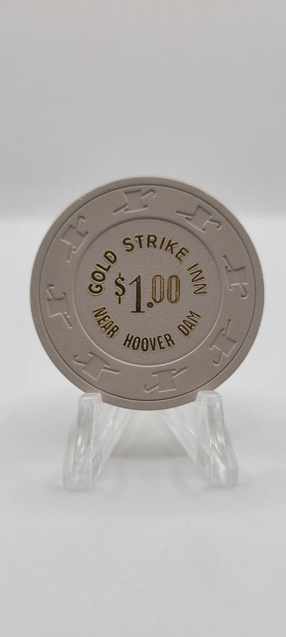 Gold Strike Inn Boulder City Nevada 1963 $1 Chip N2919