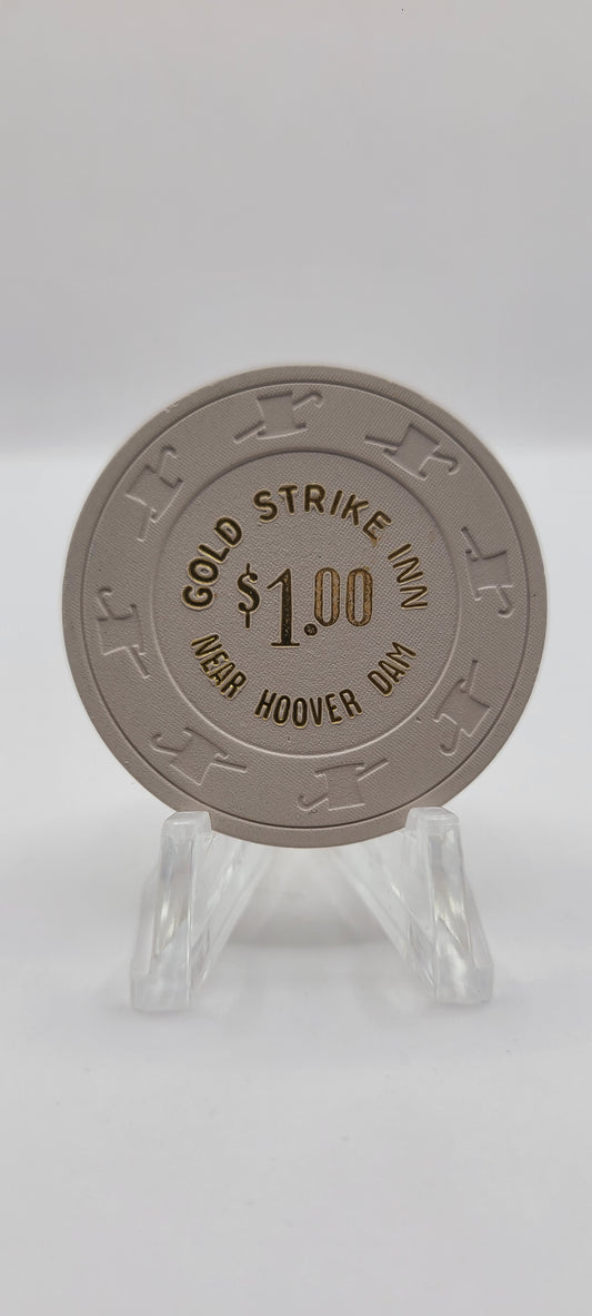 Gold Strike Inn Boulder City Nevada 1963 $1 Chip N2919