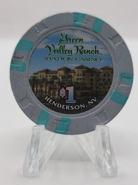 Green Valley Ranch Henderson Nevada 2001 $1 Chip V8644