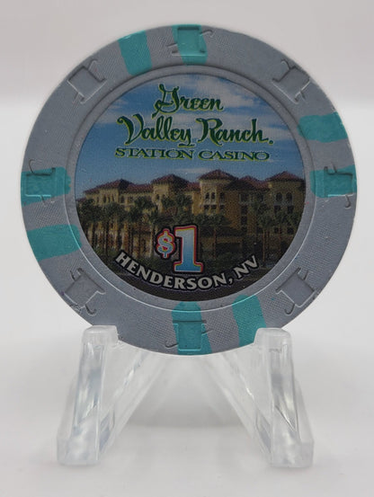 Green Valley Ranch Henderson Nevada 2001 $1 Chip V8644