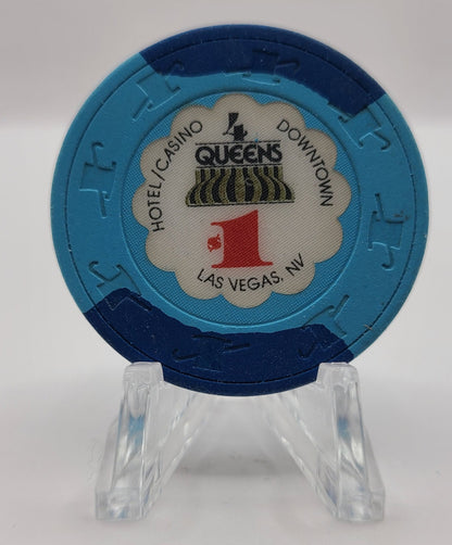 Four Queens Casino Las Vegas Nevada 1989 $1 Chip N1175