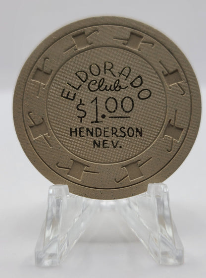 Eldorado Casino Henderson Nevada 1960's $1 Chip N1540