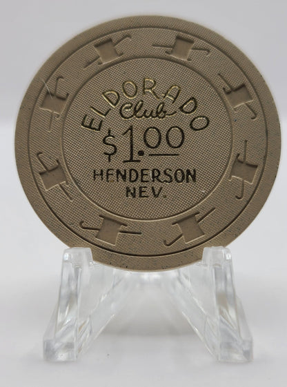 Eldorado Casino Henderson Nevada 1960's $1 Chip N1540