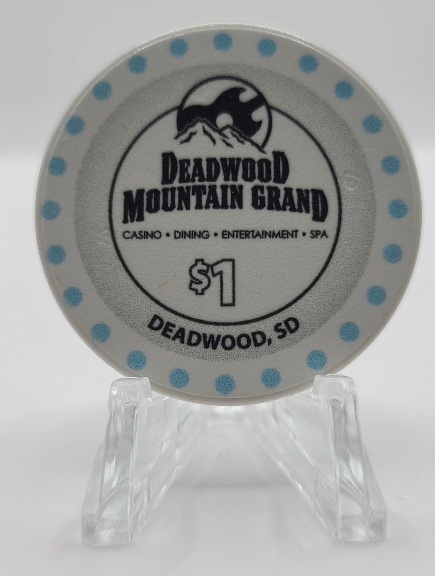 Deadwood Mountain Grand Casino Deadwood South Dakota 2018 $1 Chip